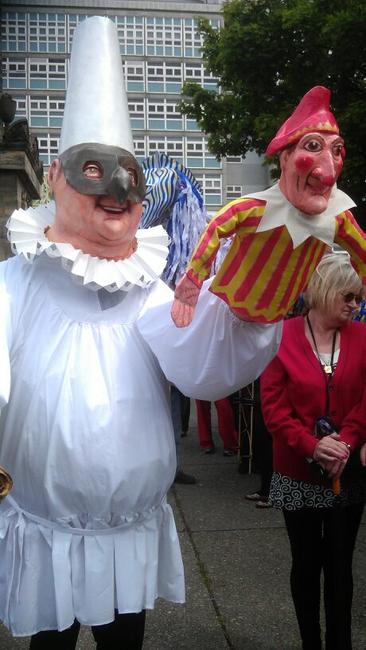 Pulcinella and Mr Punch