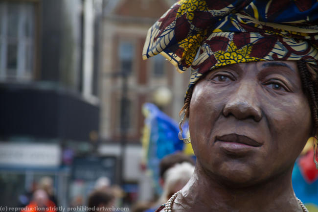 Congo Lady detail