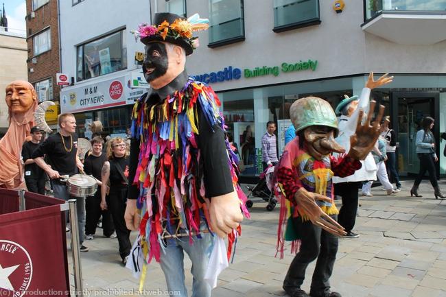 Rumpelstiltskin with Jolly Morris Man