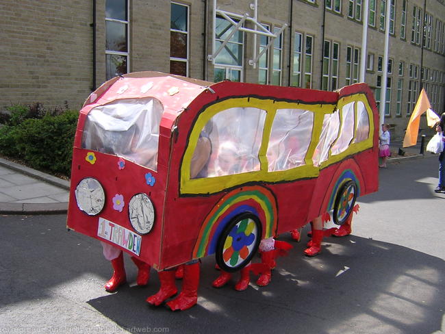 the Rainbows bus