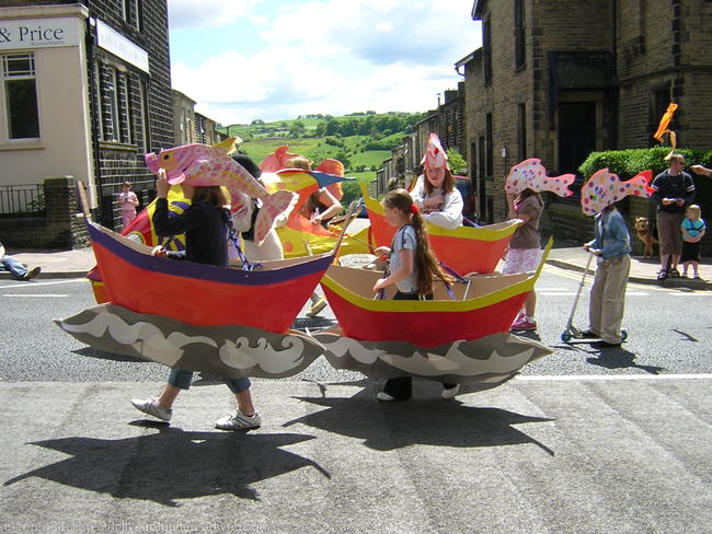 walking boats