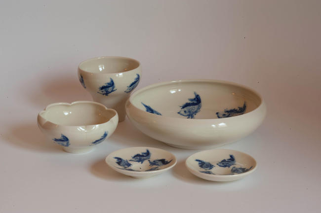 Hand painted Fish Range