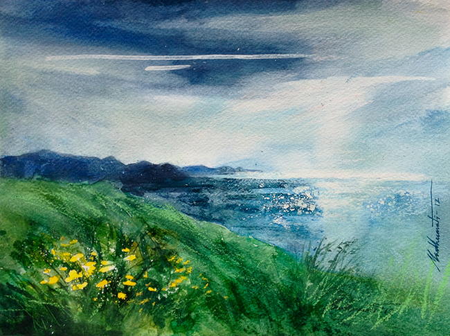 Sun on the Firth