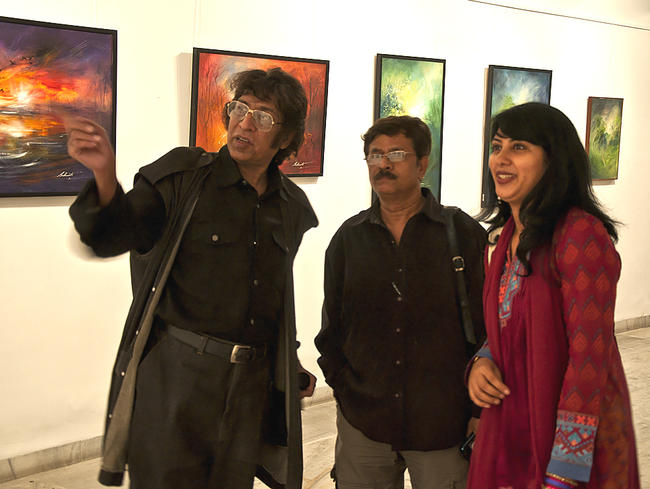 Discussing Art, with Wasim Kapoor