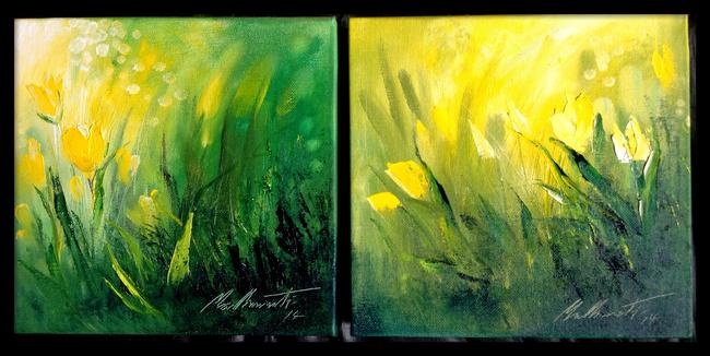 two miniatures from 'Spring is in Ayr'