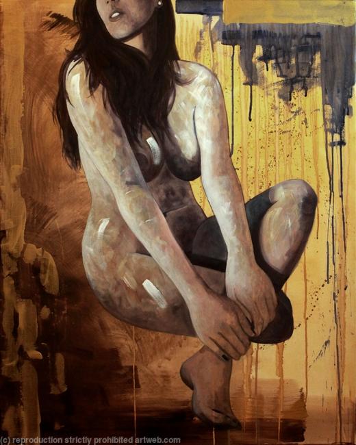 Oro (Gold), 80x100