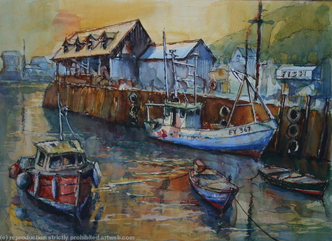 Mevagissey Harbour, Cornwall