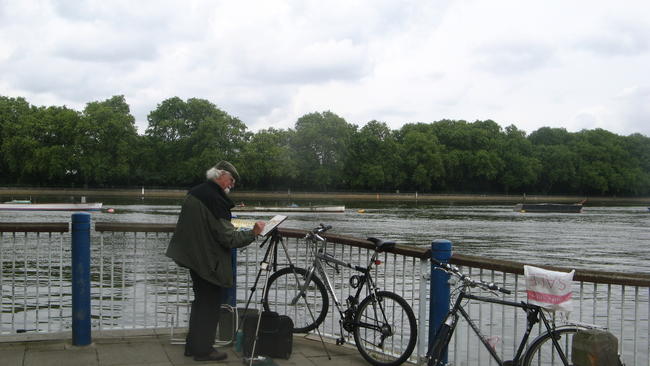 Bert Wright of Wapping Group at Putney