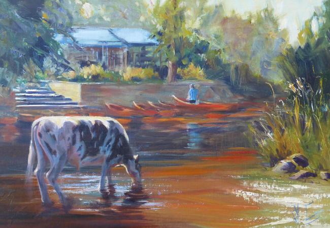 Cow, Cooling in Constable Country