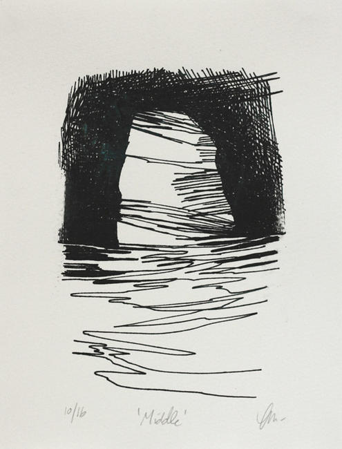 Middle - Art Print