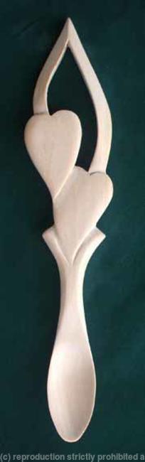 A12 light. Hearts with Stylised vine