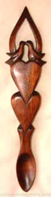 A16* Lovebirds, Hearts and flame 20.00