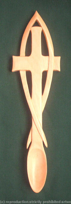 A50* Christian Cross with Icthus