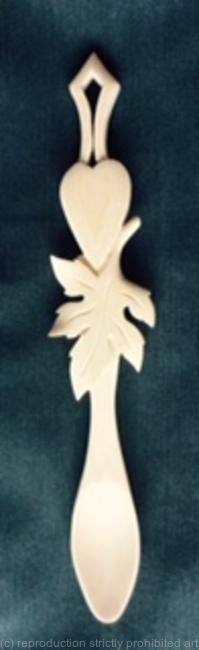 B35 Heart, Vine leaf and diamond shape