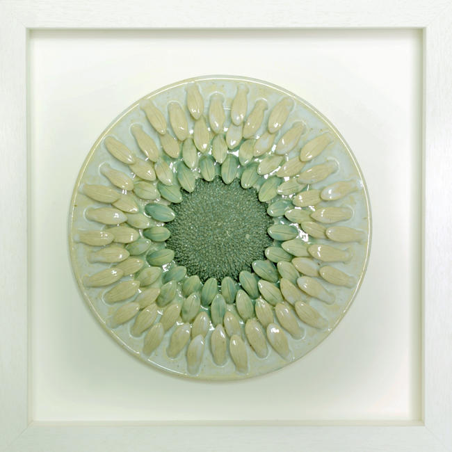 rununculus, framed wallpiece
