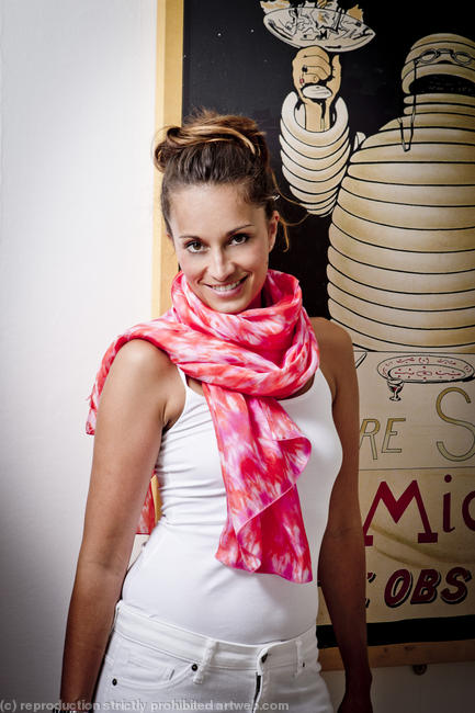 silk scarf item 352
