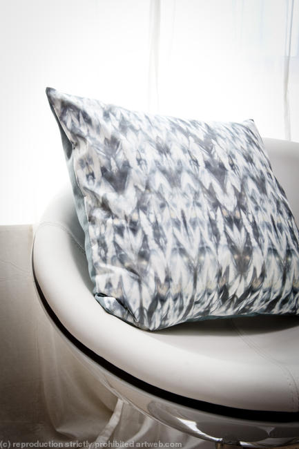 silk cushions