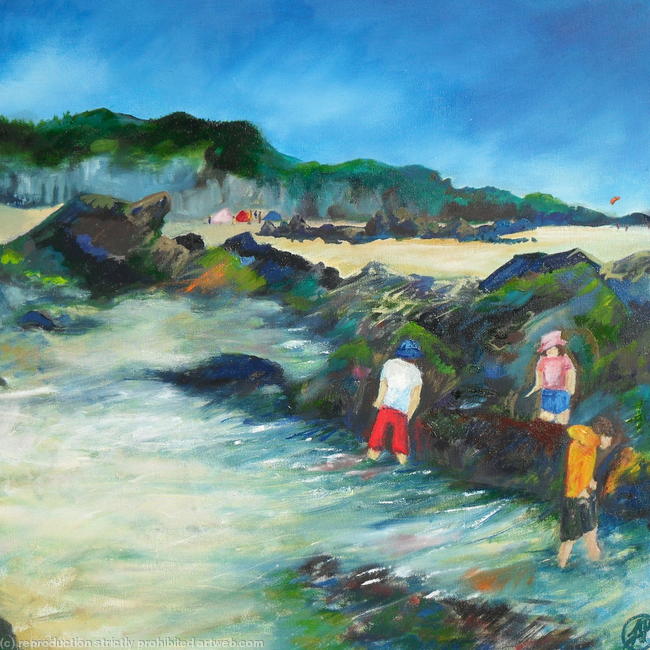 Fun On The Rocks- Gwithian Cornwall