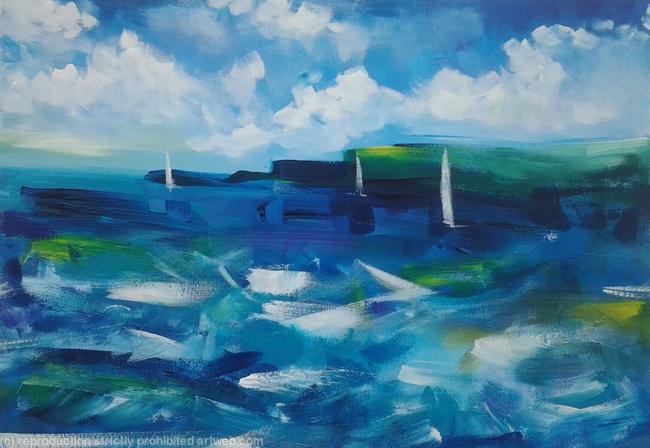 isle of wight- Roaring seas