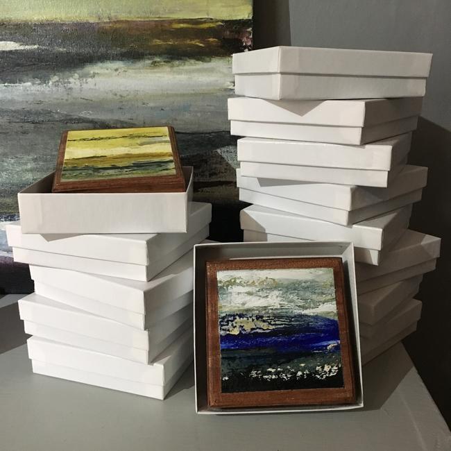 Boxed gift paintings. 'Gems of God's Earth'