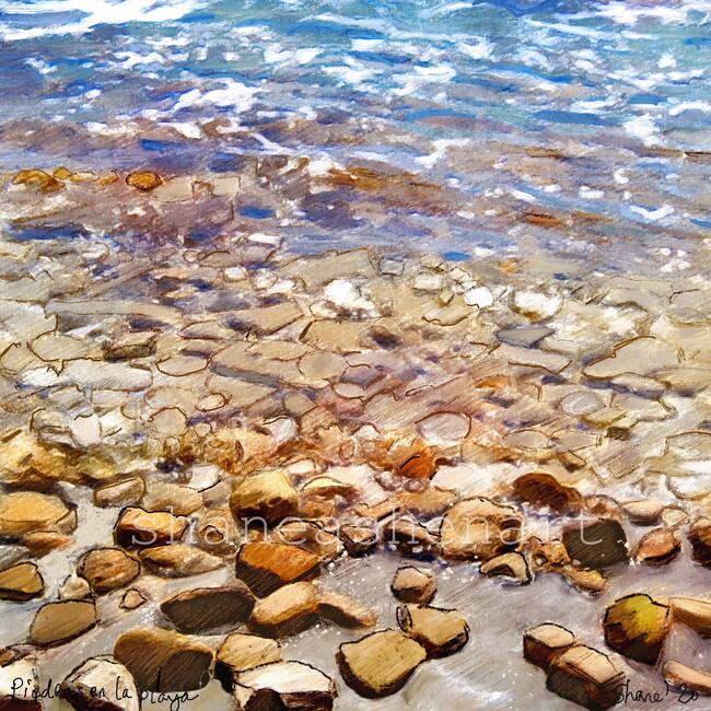 Piedras en la playa