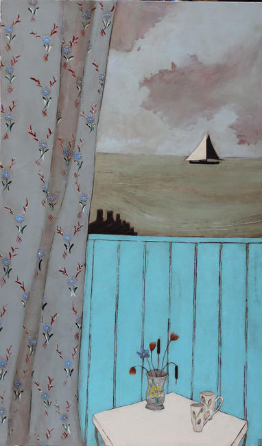 'She is waiting'