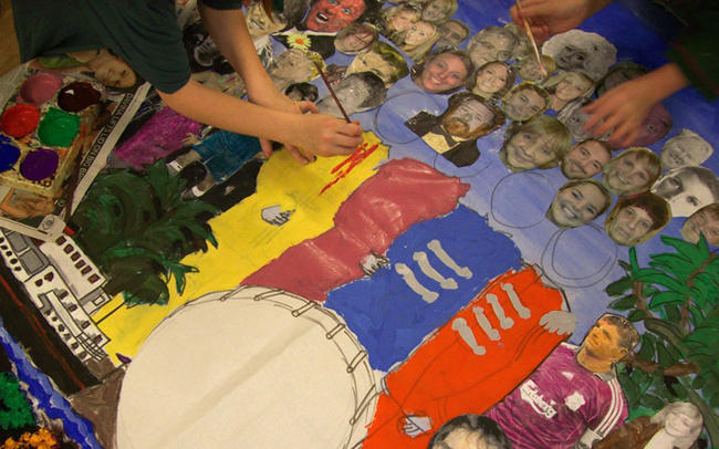 Sgt Pepper - Our community, Fazakerley primary school, Years 5 and 6, Nov. 2009