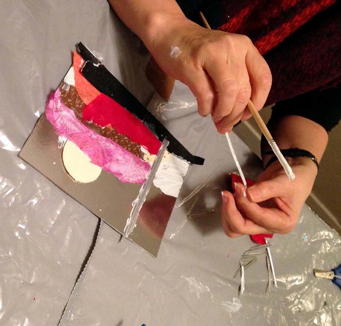 Collograph Workshop @ Hub47