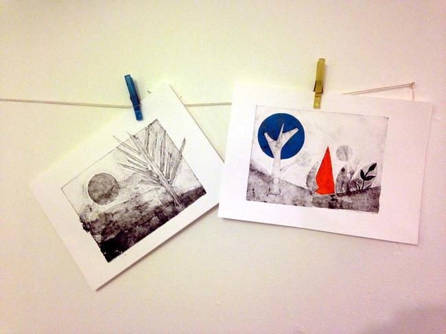 Printmaking workshop @ Hub 47