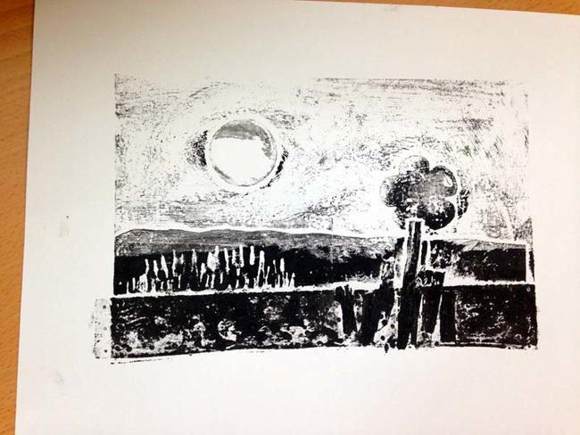 Printmaking workshop @ Thornton College