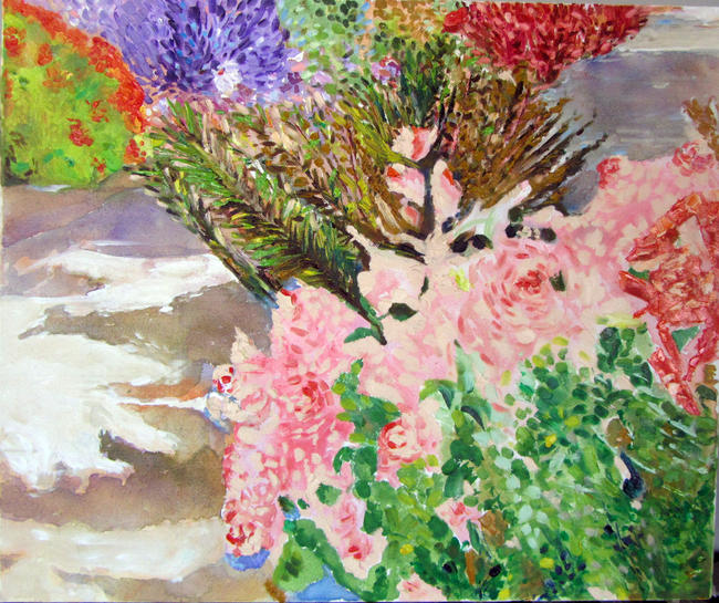 Garden closeup