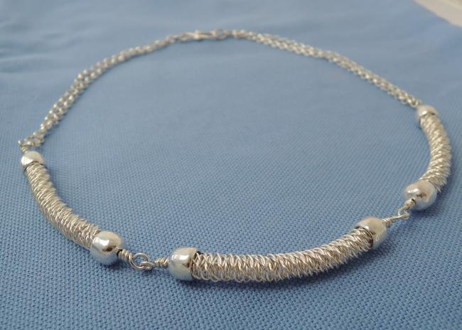 3 Sinnet sections necklace