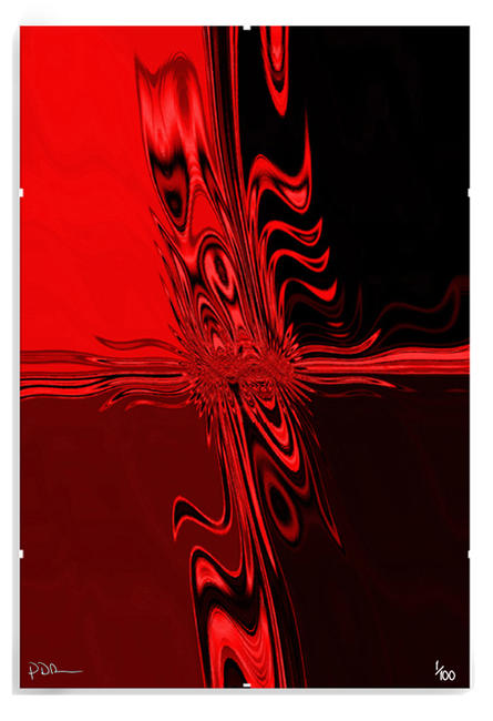 Cross Red Clip