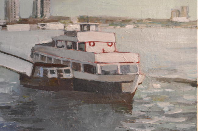 The Rhine Ferry at Cologne