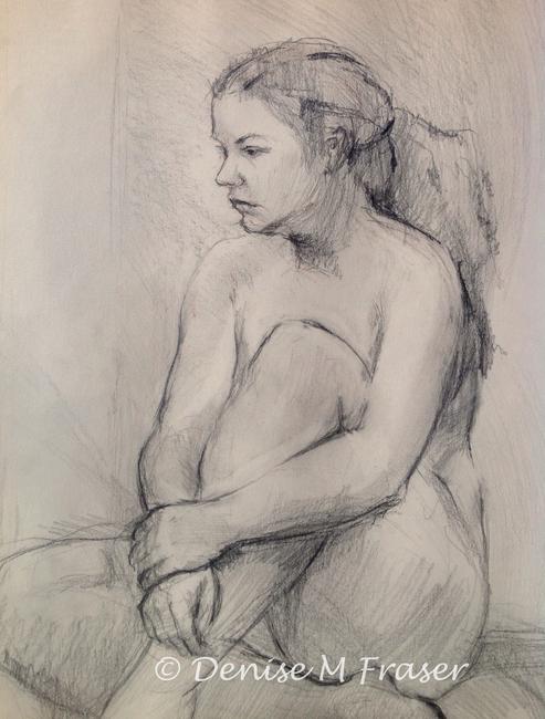 Girl sitting