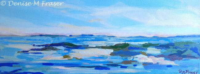 Blue horizon, North Uist