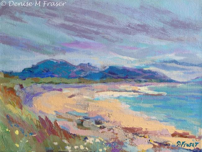 Sandy bay, North Uist