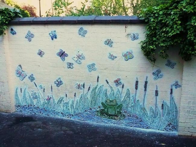 Pembridge hall mosaic, London