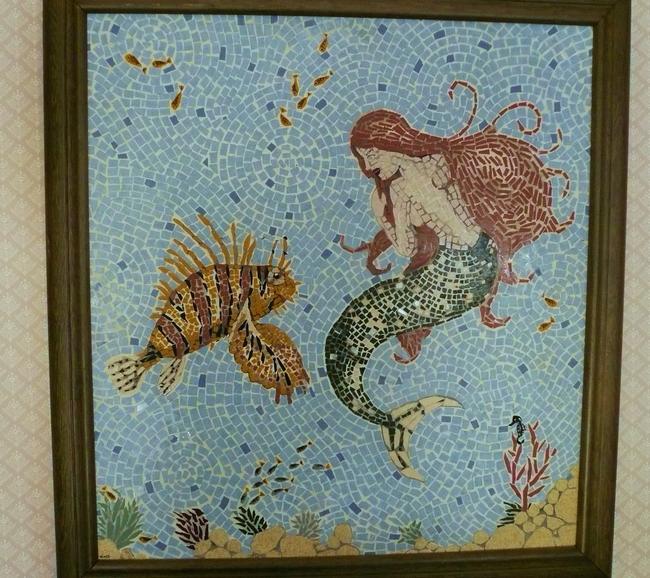 Mermaid Mosaic early work. NFS