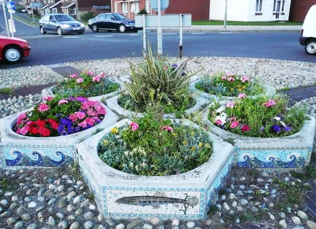 Mosaic Roundabout in Peacehaven