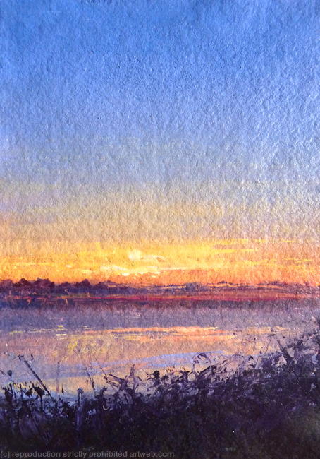 'Glow, Solent beach'