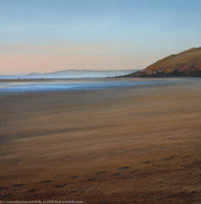 'Evening Glow, Perranporth' 03