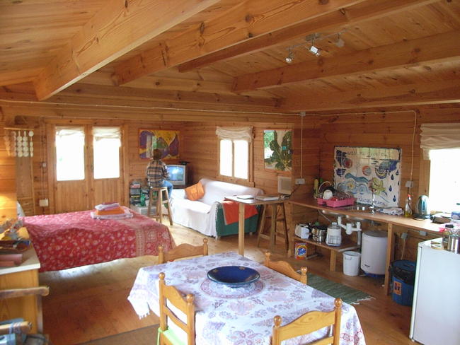 inside