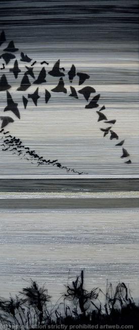 Winter visitors on the Levels