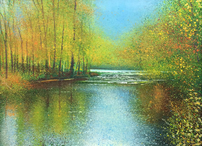 October Mirror Pool