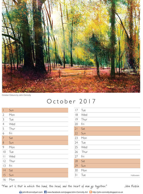 OCTOBER Colours