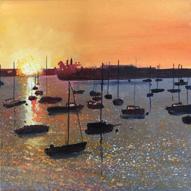 Sunrise Custom House Quay Day 238