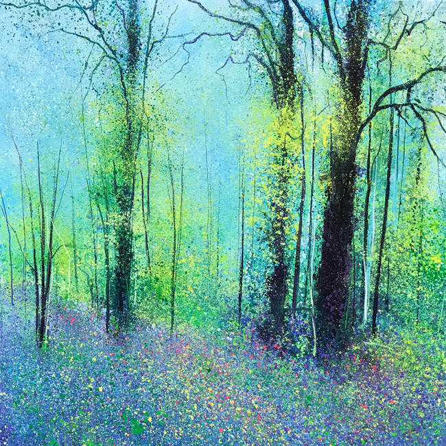 Springtime Blue
