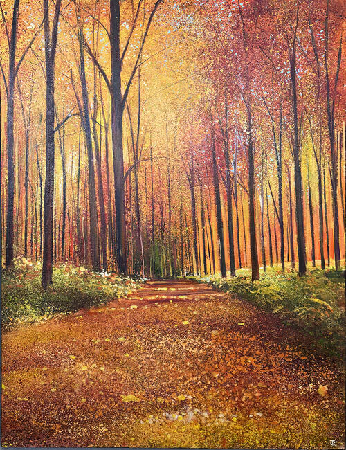 AN AUTUMN WALK WITH BETTY