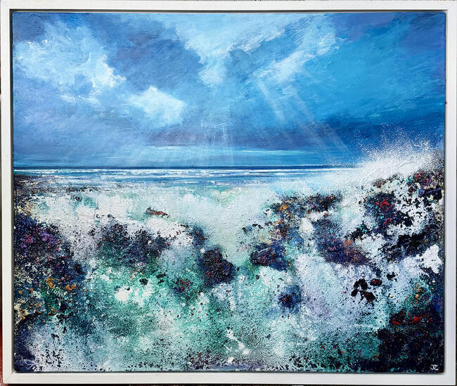 EARLY MORNING TIDE ROLLS IN